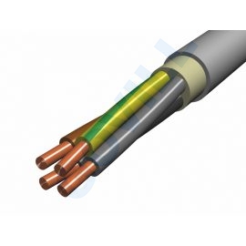 MBCu 2x1.5mm tömör erű rézkábel kábel (NYM-J)